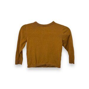 H&M Kids Brown Knit Sweater Size 5/6Y 100% Cotton